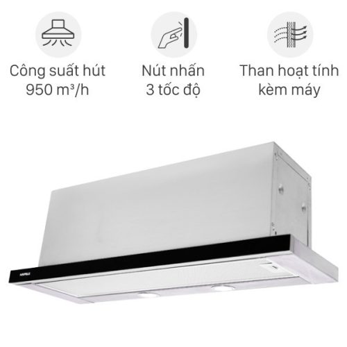 Hafele HH-TG90E 539.81.075 Máy Hút Mùi Áp Tường – Kích Thước 90cm, Hút Khử Hiệu Quả, Dễ Vệ Sinh
