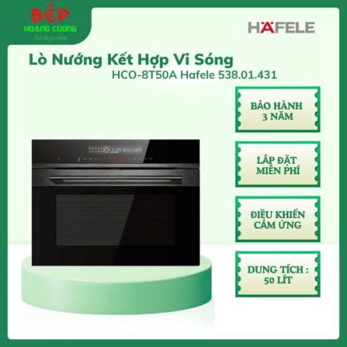 Lò Nướng Hafele HCO-8T50A 538.01.431 – Chính hãng, khóa an toàn trẻ em, tiết kiệm năng lượng
