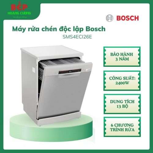 Máy rửa bát Bosch SMS4ECI26E serie 4