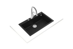 Chậu đá Teka MAESTRO FORSQUARE 72.40 TG (BLACK) 115230000 4 anh chau da teka forsquare 72 40 tg 115230000