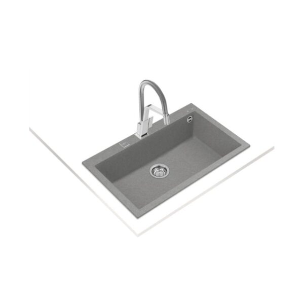 Ảnh chậu đá Teka MAESTRO FORSQUARE 72.40 TG (STONEGREY) 115230001