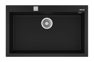 Chậu đá Teka MAESTRO FORSQUARE 72.40 TG (BLACK) 115230000