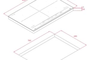 Bếp từ Teka IZF 88700 MST 112500029 4 kich thuoc bep tu teka izf 88700 mst 112500029