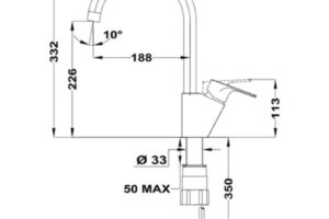 kich thuoc voi rua teka sink faucet mtp 995 116030001