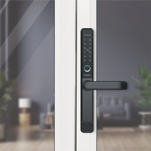 Hafele Khóa Cửa Điện Tử DL6600 912.20.145 – Cửa Nhôm – Kết Nối App – Màu Đen Sang Trọng 9 Ảnh khóa điện tử cửa nhôm DL6600 Hafele 912.20.145