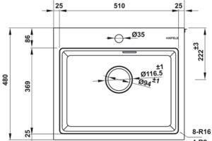 chau da hafele hs22 gen1s60m 577.25.320 1