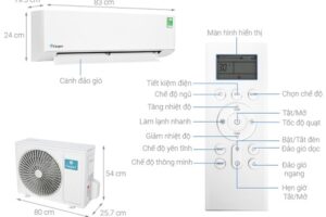 Thông số Điều hòa 1 chiều Casper LC12FS33