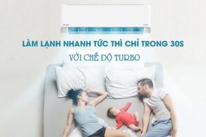 Chức năng Điều hòa 1 chiều Casper SC18FS33