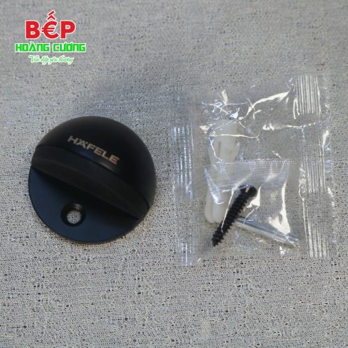 Hafele chặn cửa 937.56.413 bán nguyệt - hợp kim kẽm chắc chắn, hoàn thiện niken mờ, lắp gắn sàn 10 Hafele chặn cửa 937.56.413 bán nguyệt - hợp kim kẽm chắc chắn, hoàn thiện niken mờ, lắp gắn sàn