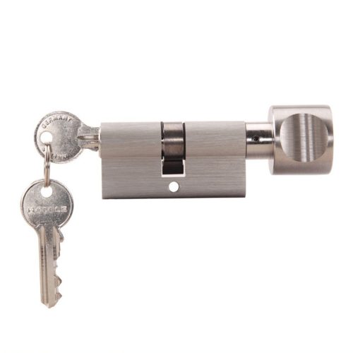 Ruột khóa Hafele 916.96.311 một đầu chìa một đầu vặn, đồng thau, chống khoan, dễ lắp, bền đẹp