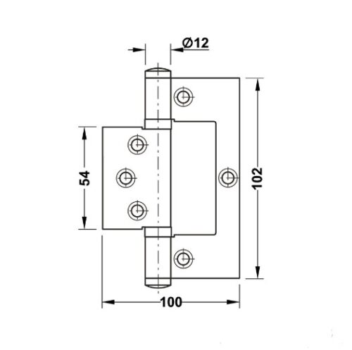 Hafele 926.96.100 – Bản lề nâng hạ 45Kg, linh hoạt cho cửa DIN trái & phải, thiết kế hiện đại 9 Kích thước của Bản lề nâng hạ 45Kg Hafele 926.96.100
