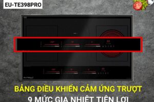 Bảng điều khiển của bếp từ Eurosun EU-TE398Pro