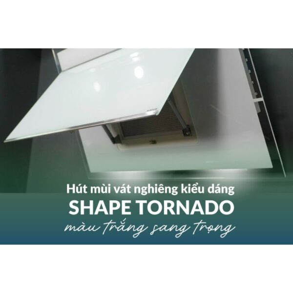Thiết kế của máy hút mùi áp tường tuần hoàn Eurosun EH-70CN78W