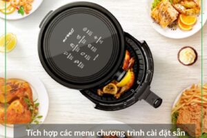 tính năng nồi chiên không dầu 3.5L Eurosun EU-AR15B