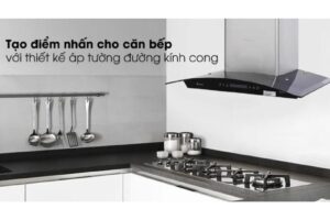 Ảnh thực tế máy hút mùi áp tường tuần hoàn Pramie AC17-700 Air