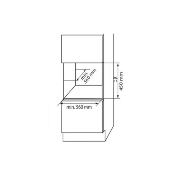 Thiết kế của tủ rượu âm tủ Elica VERITAS BI24 PRF0191773