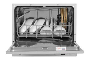 Bên trong máy rửa bát mini Bosch SKS62E38EU Serie 4