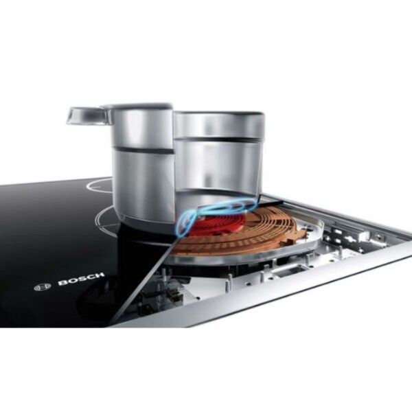 Công nghệ nấu bếp từ Bosch 3 vùng nấu PUC611BB5E lắp âm
