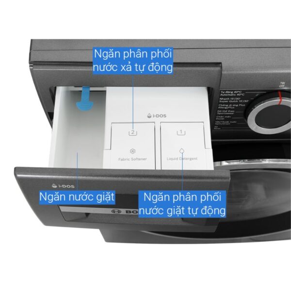 Ngăn nước máy giặt Bosch 10kg WGG254A0VN serie 6