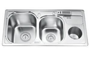 Chậu rửa bát inox 2 hố Gorlde GD-5503