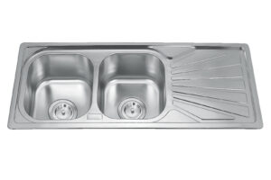 Chậu rửa bát inox 2 hố Gorlde GD-5526