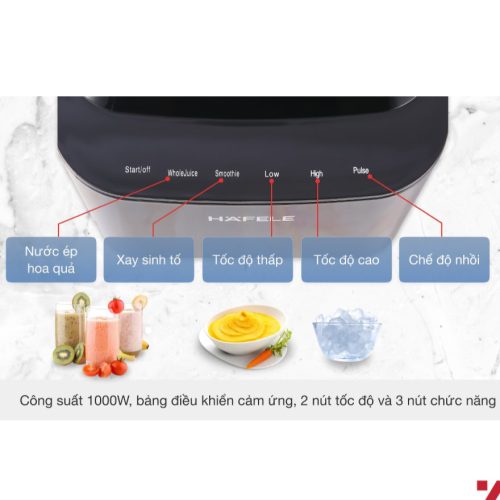 Máy Xay Sinh Tố Chân Không BR230-19E00 Hafele 535.43.271, Xay Mịn, Công suất 1000W 11 vn 11134275 7ras8 mcllkfqw7f7147