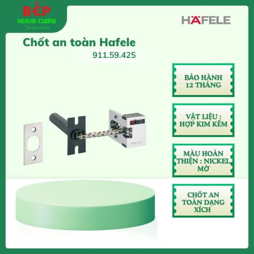 Chốt An Toàn Dạng Xích Hafele 911.59.425