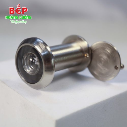 Mắt thần Hafele 489.70.435 200º có nắp che - chất liệu hợp kim kẽm bền bỉ, hoàn thiện niken mờ