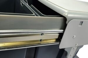 Chi tiết thùng rác đôi âm tủ gắn cánh BossEU BS1300R