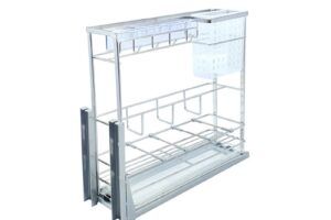 Giá dao thớt inox mạ crom BossEU BS200D