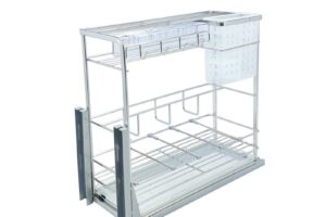 Giá dao thớt inox mạ crom BossEU BS250D