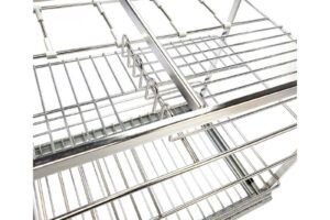 Hình ảnh giá gia vị inox 304 nan dẹt BossEU BS304.135GS