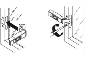 Hướng dẫn lắp đăth bản Lề Metalla SM 110º Lọt Lòng Hafele 315.26.712