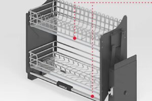 Giá bát nâng hạ Hafele Oria 504.71.073 600mm