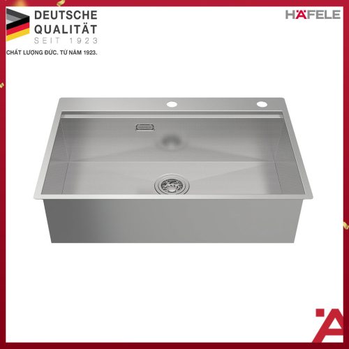 Hafele 567.20.627 Chậu Rửa Chén Inox HS24-SSN1S-7650 – Bề mặt vân nổi chống trầy – Hàng chính hãng 11 vn 11134201 7ra0g m787zsj415pv9e