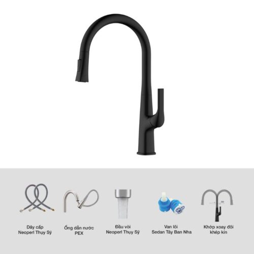 Ảnh cấu tạo Kluger KLF0002B có dây rút