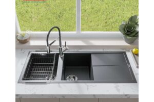 Ảnh chậu rửa bát Konox Granite Livello Smart 1160 Black