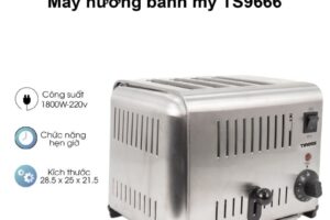 Ảnh lò nướng điện (kẹp nhảy 4 lát) Tiross TS9666