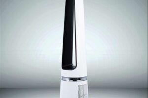 Ảnh quạt tháp không cánh và lọc không khí Tiross TS9176