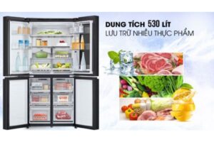 Ảnh tủ lạnh LG Inverter 530 lít LFB53BLMI AEPPEVN 4 cánh