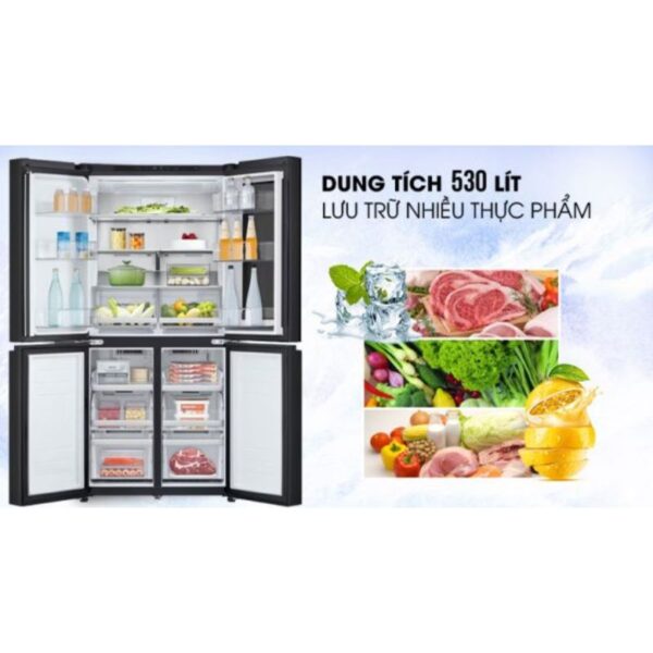 Ảnh tủ lạnh LG Inverter 530 lít LFB53BLMI AEPPEVN 4 cánh