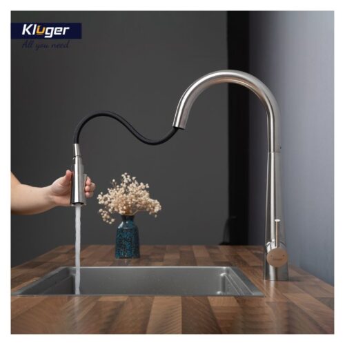 ẢNh vòi kéo Kluger KLF0009S có dây rút