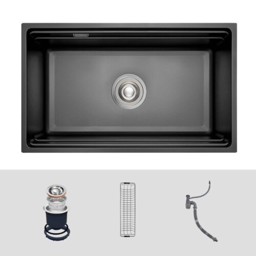 Bộ lọc chậu rửa bát 1 hố Kluger KWU8161FB-S70