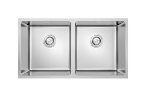 Chậu rửa bát inox 2 hố Konox Cube 7544DU