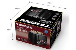 Hình ảnh máy nướng bánh mỳ 4 ngăn Tiross TS9660