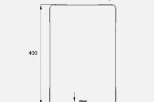 Kích thước thớt inox Kluger KCB-121FS