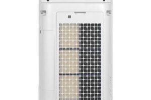 Mặt sau máy lọc không khí Sharp KI-N50V-W