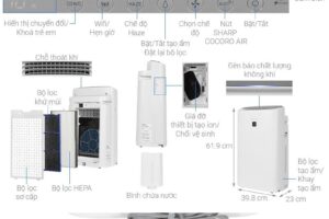 Thông số máy lọc không khí Sharp KI-N50V-W