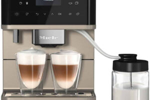 Ảnh máy pha cafe tự động Miele CM6360-Black/CleanSteelMetallic