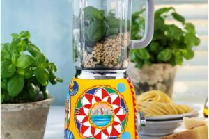 Ảnh máy xay sinh tố Smeg & Dolce & Gabbana BLF01DGEU Sicily Tình yêu của tôi